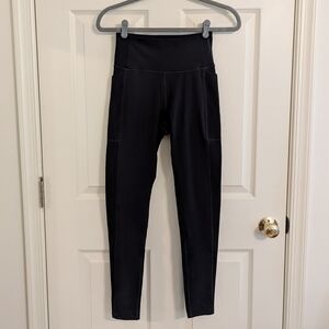 Girlfriend Collective Black Compressive Pocket Legging S